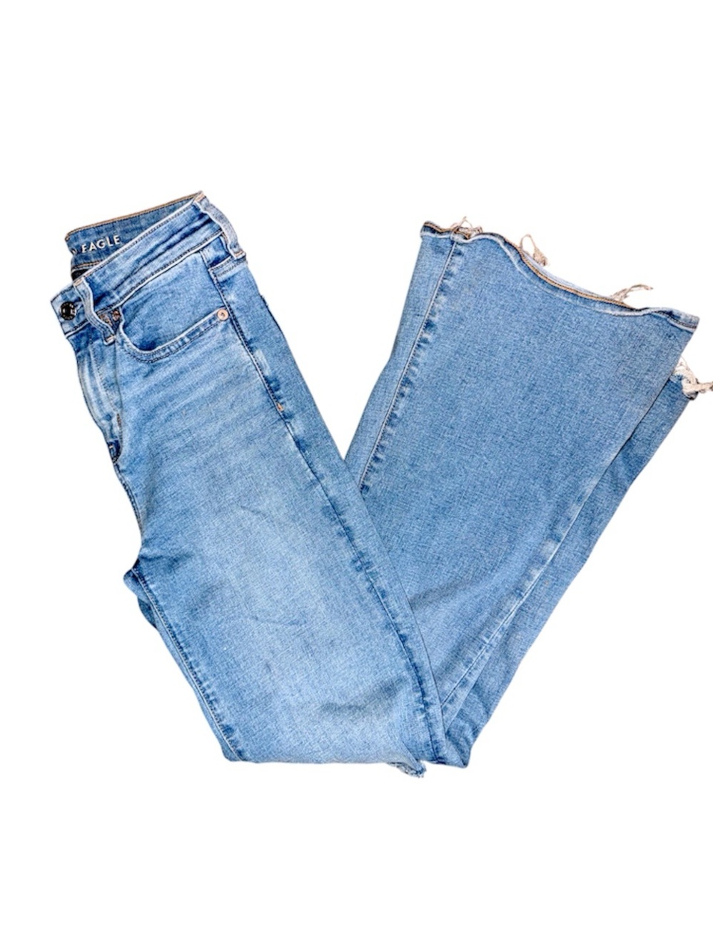 American Eagle Outfitters Light Blue Flare Jeans